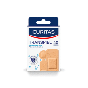 Apósito Adhesivo Curitas Tela Transpiel Surtida x 40 unid